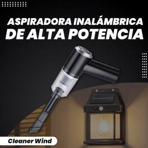 Aspiradora inalámbrica de alta potencia - Cleaner Wind™
